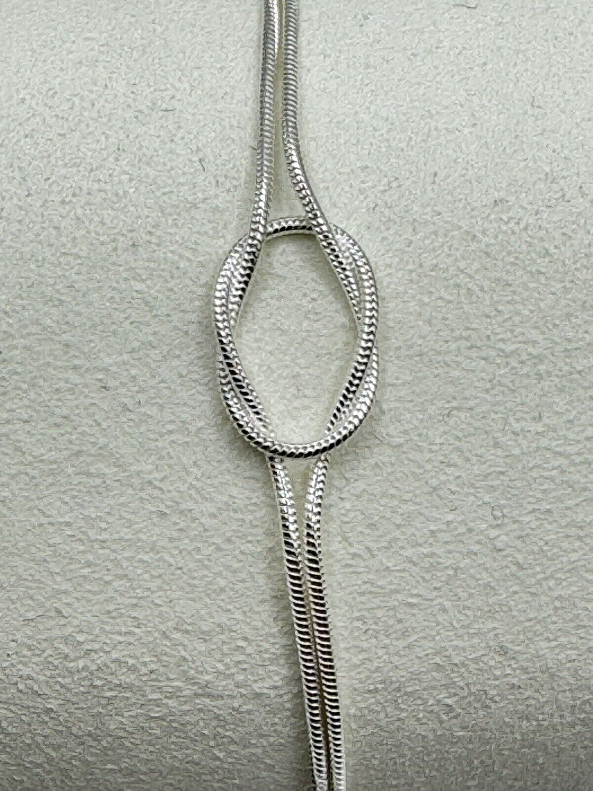 925 Sterling Silver Knot Bracelet