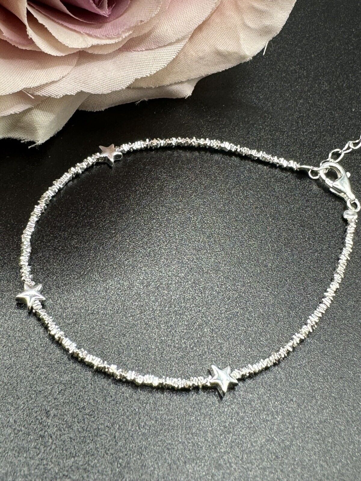 925 Sterling Silver Star Women’s Bracelet