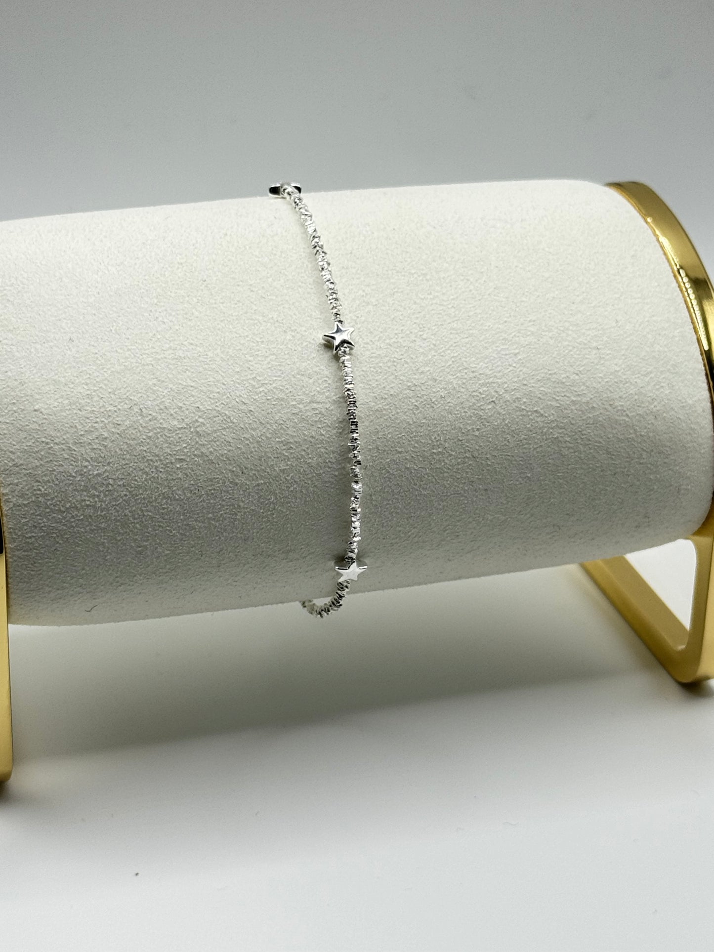 925 Sterling Silver Star Women’s Bracelet